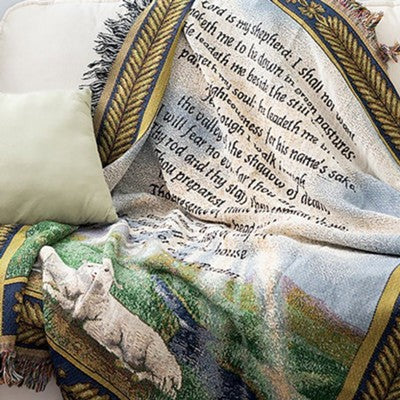Psalm 23, Cotton Throw