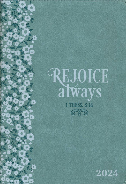 Rejoice Always, 2024 Executive Zippered Planner
