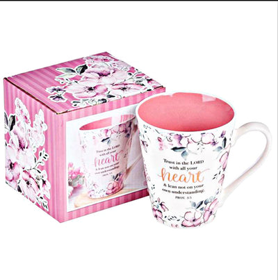 Trust in the Lord with all your heart cup/mug