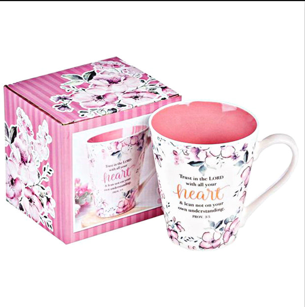 Trust in the Lord with all your heart cup/mug