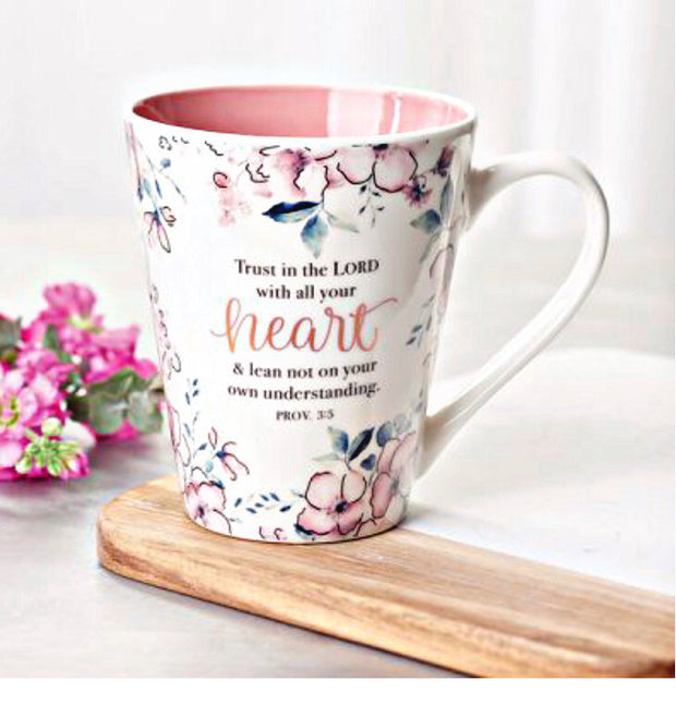 Trust in the Lord with all your heart cup/mug