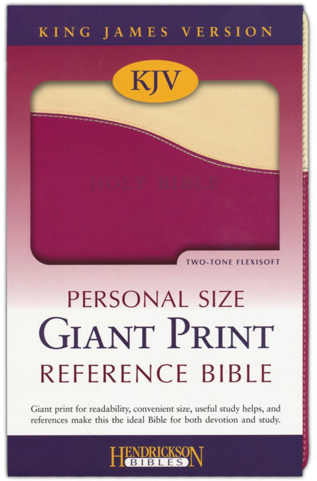 KJV Personal-Size Giant Print Reference Bible