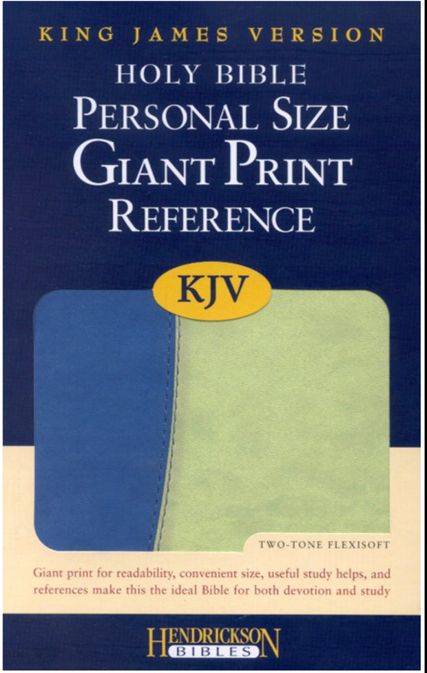 KJV Personal Size Giant Print Reference Bible
