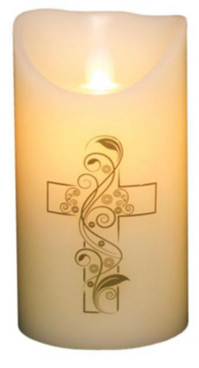 Cross LED Candle