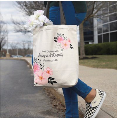 Strength & Dignity Tote Bag