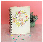 Be Still, Wirebound Journal