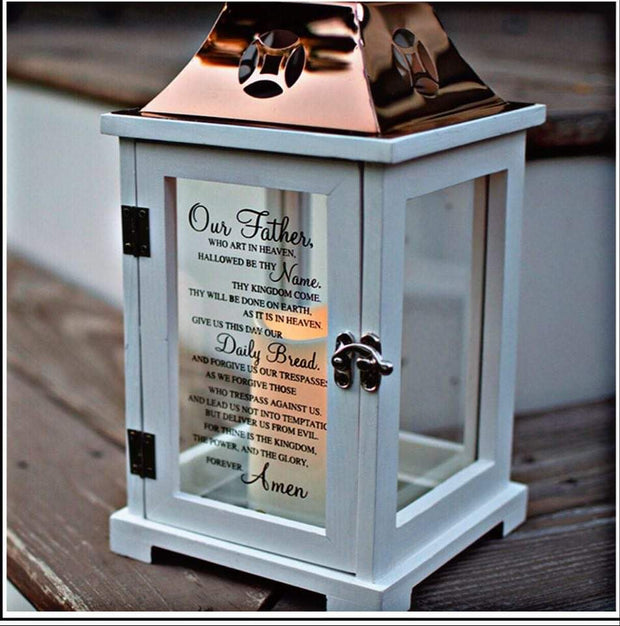 Lord's Prayer LED LANTERN