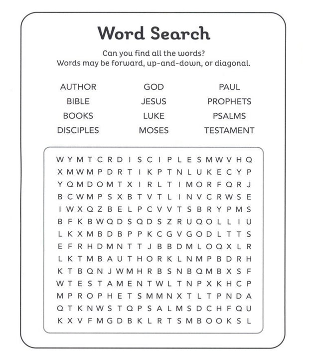 Our Daily Bread For Kids Jumbo Bible Activity & Coloring Book