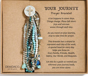 Your Journey Prayer Bracelet, Turquoise