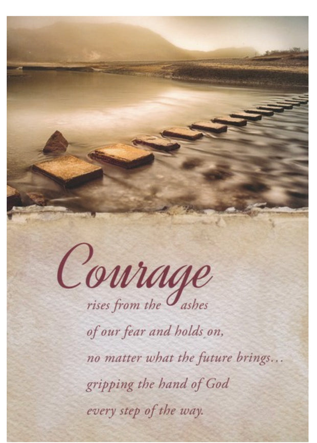Trusting In Him (KJV) Box of 12 Empathy Cards