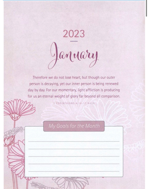 This is the Day - 2023 Planner, (imitation leather)