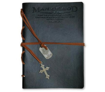 Man of God, Black Journal with Charm