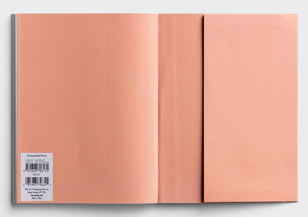 2023 UNDATED BE STRONG PLANNER