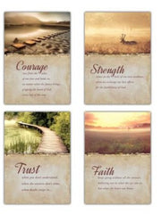 Trusting In Him (KJV) Box of 12 Empathy Cards