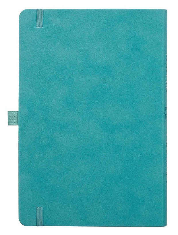Faux Leather Undated Baxter Planner, Teal
