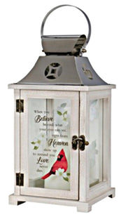 When You Believe Beyond What You can See... Signs From Heaven Show Up, Cardinal, Lantern