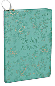 Be Still & Know (Psalm 46:10), 2023 Executive Zippered Planner