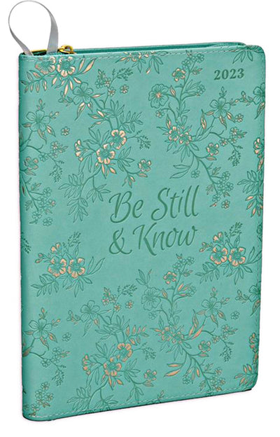 Be Still & Know (Psalm 46:10), 2023 Executive Zippered Planner
