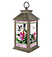 Hibiscus Hummingbird Lantern