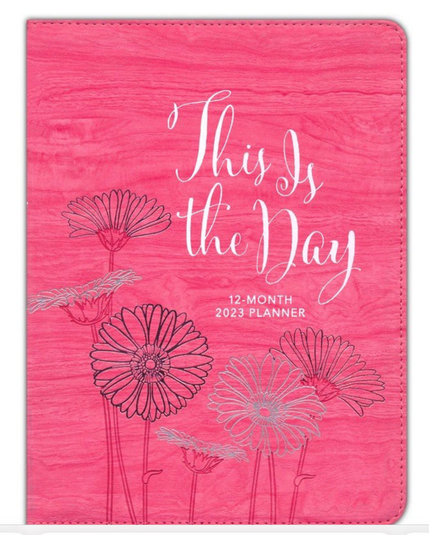 This is the Day - 2023 Planner, (imitation leather)