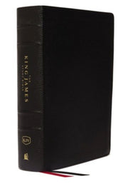 KJV Study Bible Full-Color Edition, Genuine Leather, Black, Indexed