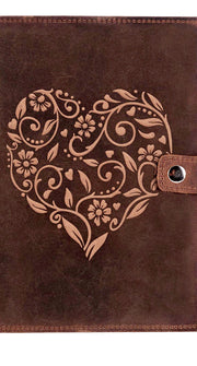 Refillable Leather Journal Lined Notebook