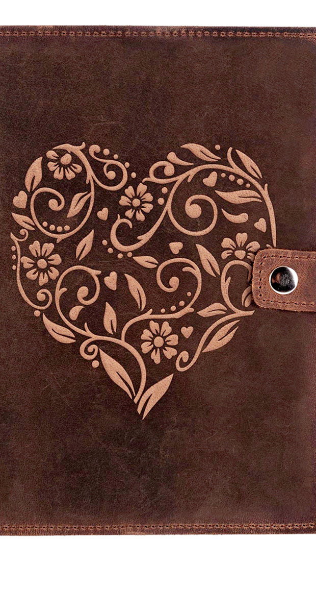Refillable Leather Journal Lined Notebook